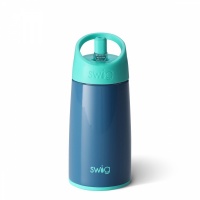 Kids Blue Stainless Steel Water Bottle By Swig